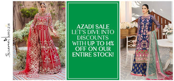 Azadi Sale –  Let’s Dive into Discounts with Up to 14% Off on Our Entire Stock!