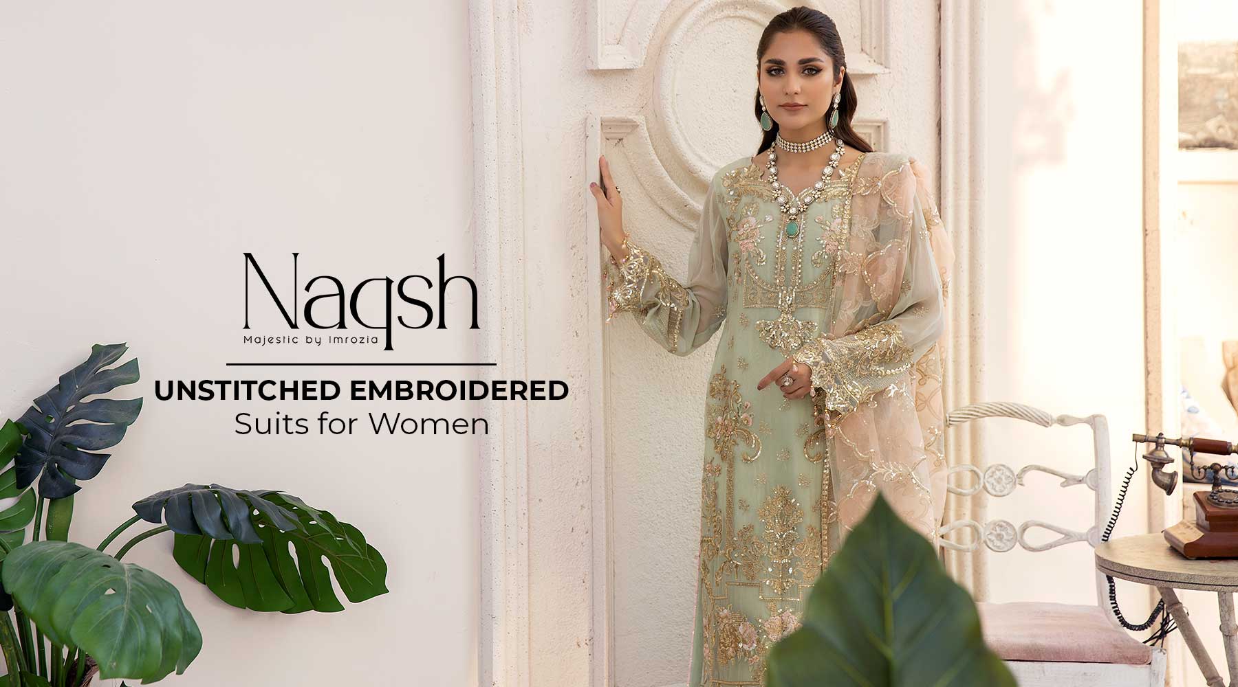 Imrozia Serene Unstitched Embroidered Suits: Where Comfort Meets Elegance