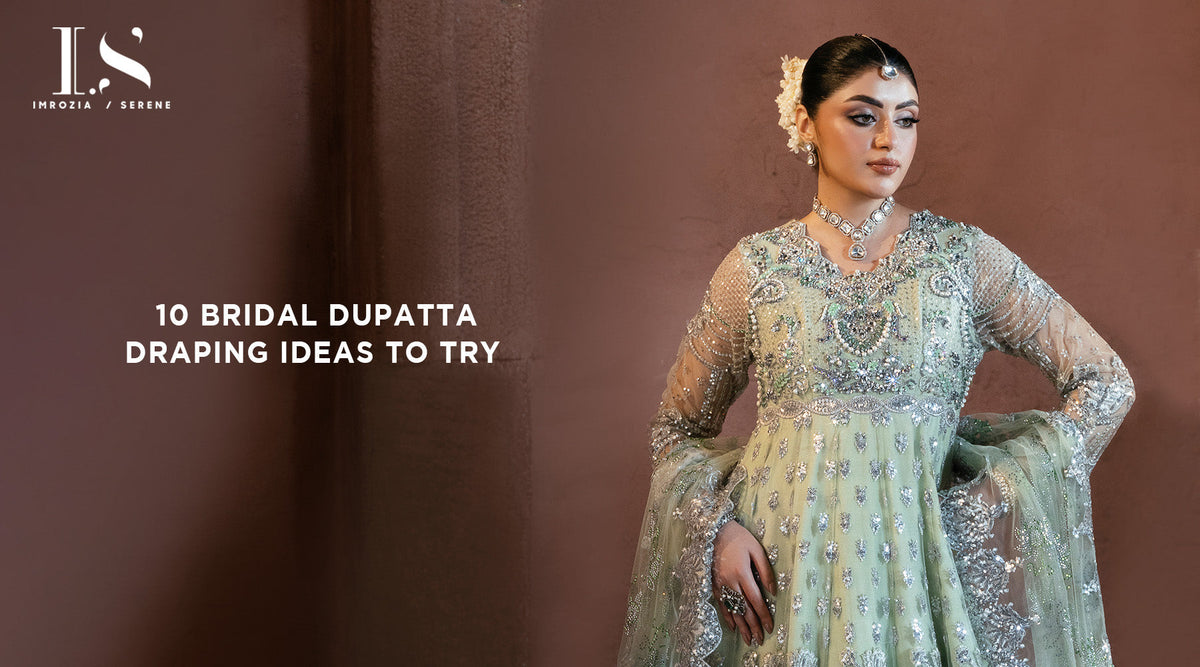 10 Bridal Dupatta Draping Ideas to Try
