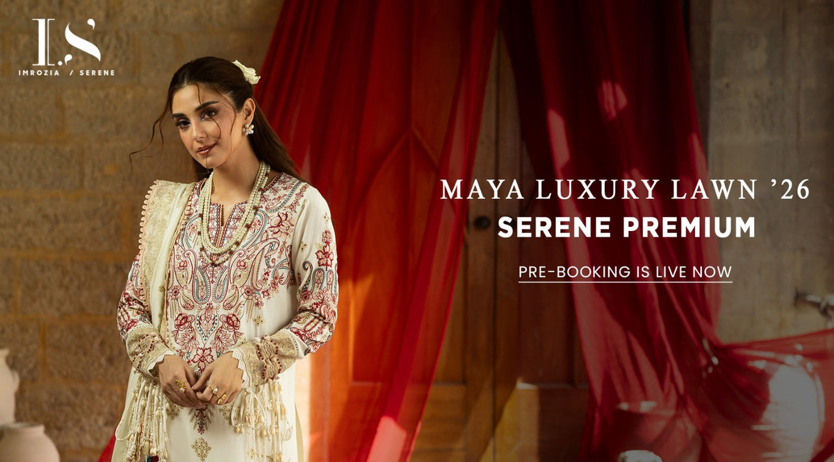 Maya Luxury Lawn ’26 by Serene Premium — Pre-Booking Is Live Now