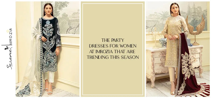 The Party Dresses for Women at Imrozia That are Trending This Season